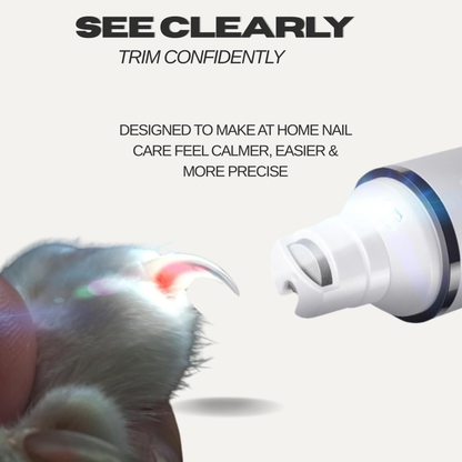 Rechargeable LED Pet Nail Grinder