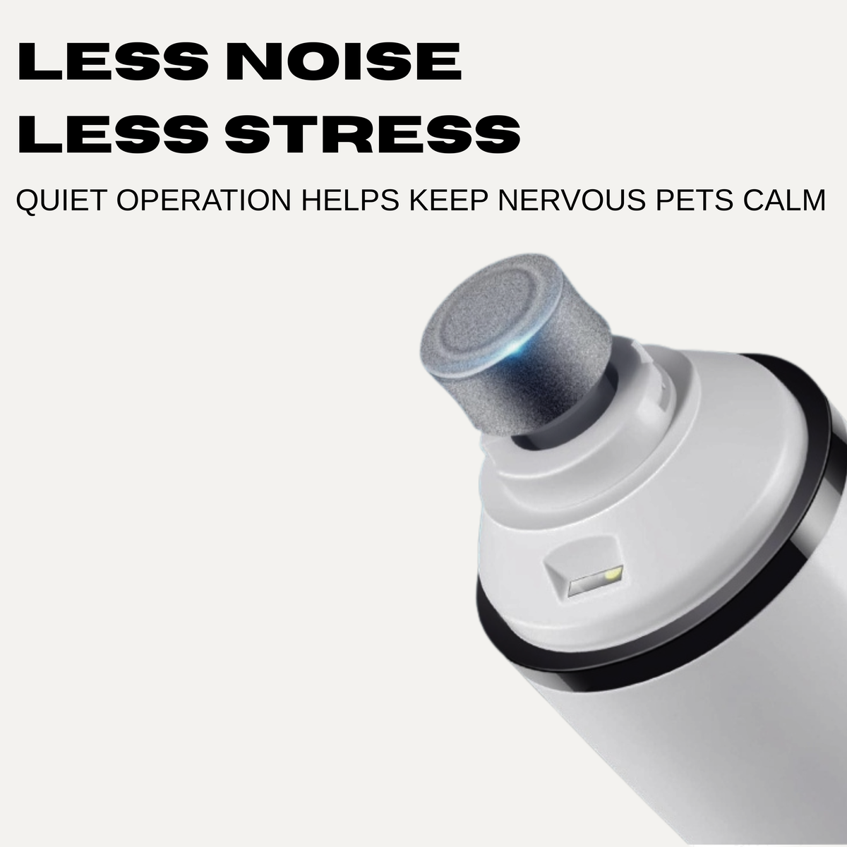 Rechargeable LED Pet Nail Grinder